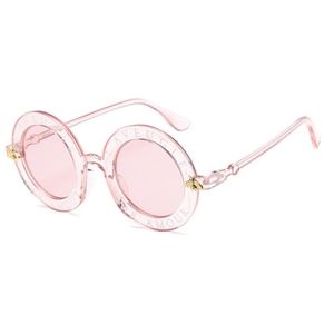 Round Lettered Sunglasses 😎